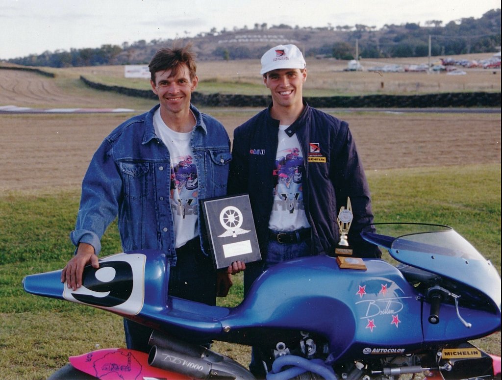 Photo of Britten and Andrew Stroud
