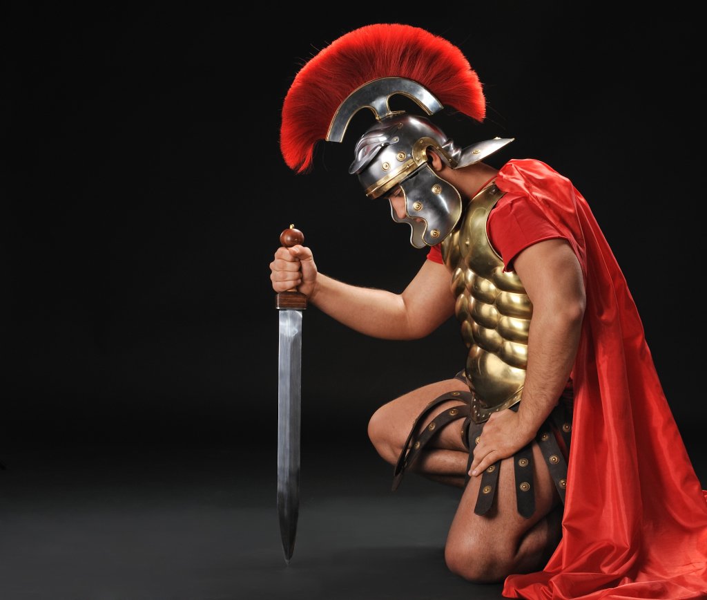Portrait of a legionary soldier Portrait of a legionary soldier